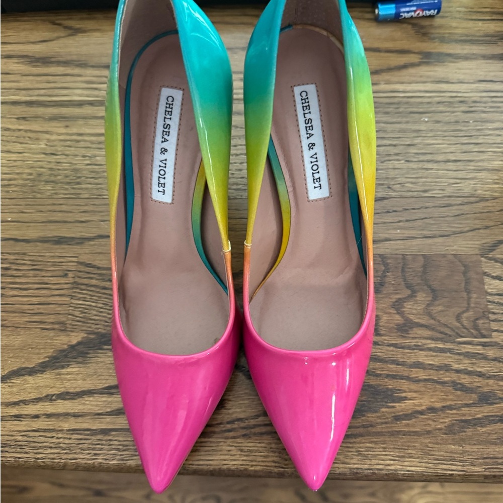 Chelsea & Violet Women's Multicolor Heels
